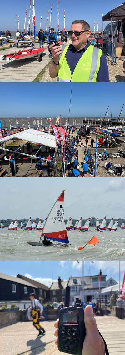 Whitstable Yacht Club and Tankerton Bay Sailing Club use Icom LTE Radios to manage Topper Coastal Championships