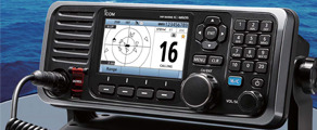 Mounted VHF/DSC Marine Radio
