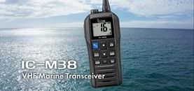 NEW Icom IC-M38 Marine VHF Handheld with Built-In Bluetooth