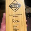 Icom UK Wins Customer Service Award at the Inaugural Sailors� Choice Awards