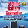 Exclusive London Boatshow Offer - Icom Lifetime Battery Guarantee