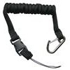 New Heavy-Duty Coil Tether With Carabiner Clip for Icom Handheld Two-Way Radios