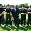 Icom Golf Team Support Peter Alliss Wheelchair Charity