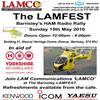 Meet ICOM at ‘The Lamfest’, Barnsley Ham Radio Rally on Sunday, 15th May 2016