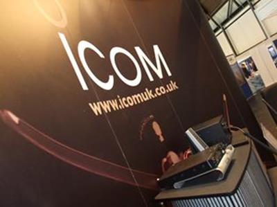 Icom 8.33kHz Airband Radios on show At the Flying Show 2014