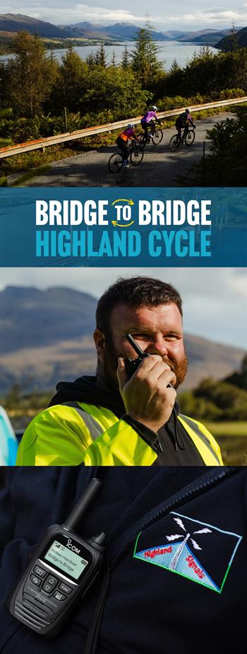 Icom LTE Radios Keep Riders Connected on 77-Mile Highland Charity Ride