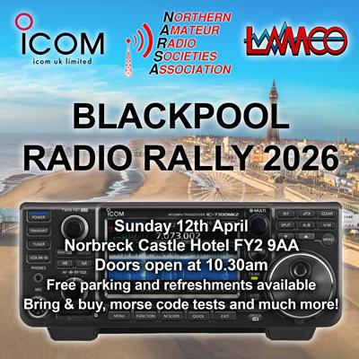 Join Us At The NARSA Blackpool Radio Rally 2026!