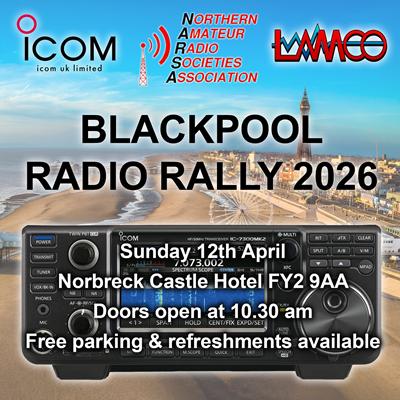 Join Us At The NARSA Blackpool Radio Rally 2026!