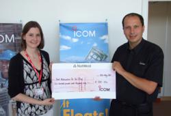  Icom Marathon Runner Raises £600 for the Kent Association For The Blind! 