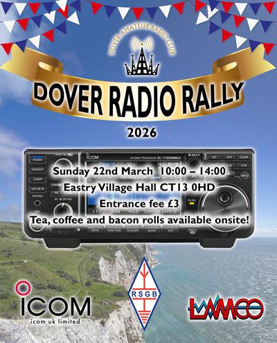 Icom UK to Attend Dover Amateur Radio Rally 2026