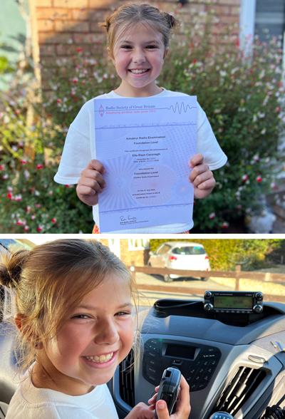 Meet Ella-Raye: One of the UK’s Youngest Licensed Amateur Radio Operators