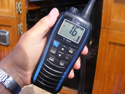Icom Marine VHF Found Washed Up on a Beach… and Still Works!