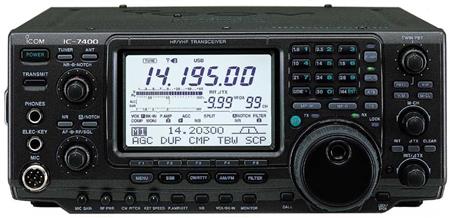 IC-7400 HF/50MHz/144MHz base station transceiver