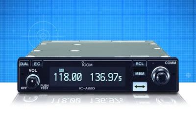 Icom IC-A220T Aviation Panel Mount Radio Returns!