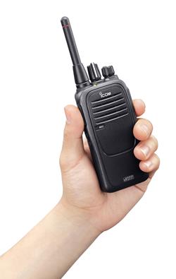 Introducing the IC-F29DR Digital, Waterproof and Licence-Free Two-Way Business Radio