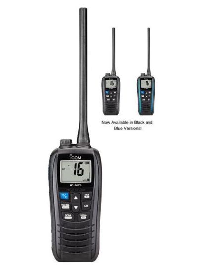 A New Look to our Best-Selling Marine VHF Radio, the Buoyant IC-M25