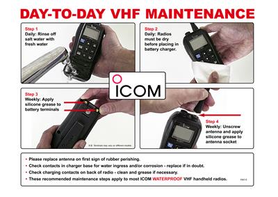 How To Prevent Corrosion on Your Icom Marine VHF Handheld Radio