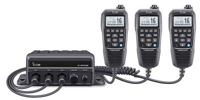 New Icom IC-M510BB Black Box/Modular Fixed VHF Marine Radio shown at METS