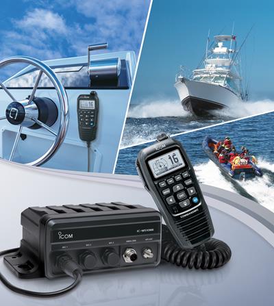 New Icom Radio Launches at the Southampton Boatshow 2023 (Stand F017)
