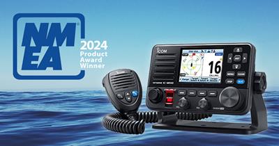 Icom's IC-M510 EVO Wins Prestigious NMEA Award