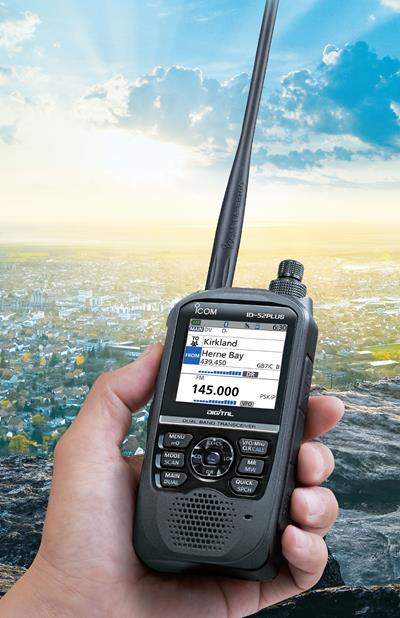 Introducing the ID-52E PLUS Dual-Band D-STAR Digital Transceiver