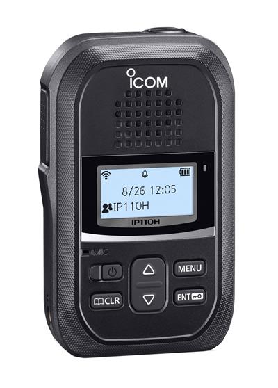Introducing the Icom IP110H Compact Licence Free IP/ WLAN Business Radio Solution 