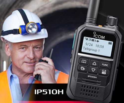 Icom Unveils the IP510H LTE/Wi-Fi Hybrid Transceiver