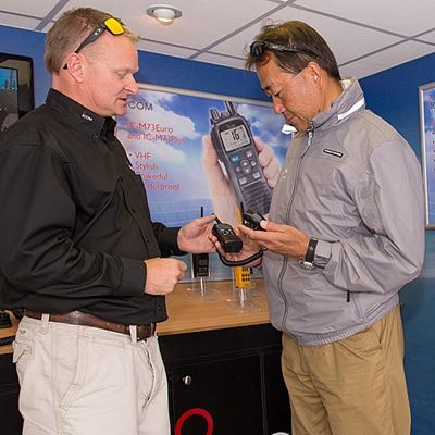 Icom to Showcase Marine Radio Products at Southampton Boatshow 2017