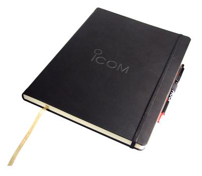 Enter Our Latest Website Competition to Win an Icom branded Notebook!