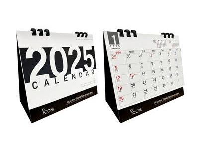 Enter Our Latest Website Competition to Win an Icom 2025 Desk Calendar