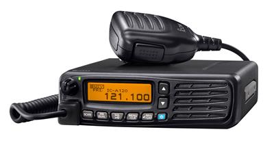 Icom’s New IC-A120E Ground Support Airband Vehicle Radio