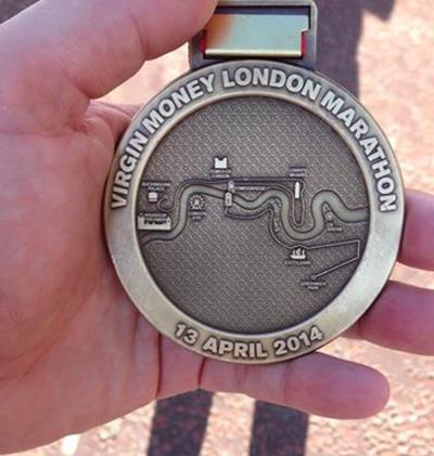 Icom Marathon Runner Raises £537 for the British Heart Foundation! 
