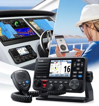 Icom Showcase Innovative Marine VHF Radio Range at the Southampton Boatshow 2022 on Stand E030