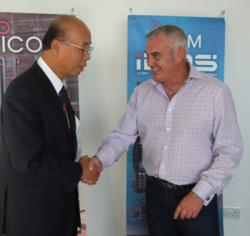 President of Icom Inc., Tsutomu Fukui Visits Icom UK