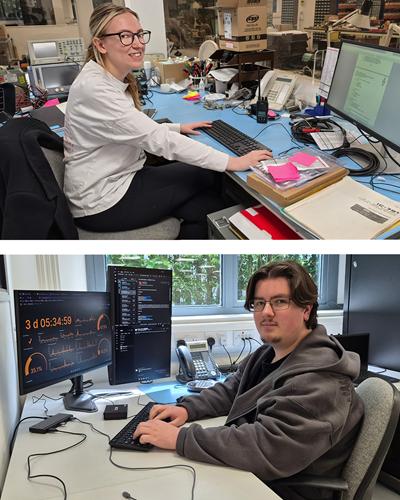 Meet Molly and Jake: The New Recruits at Icom UK