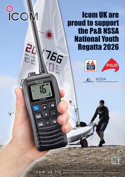 Icom UK Supports the 2026 National School Sailing Association Youth Regatta