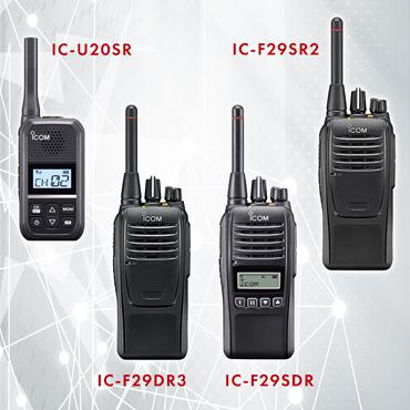 Stay Connected with Icom's Range of Professional PMR446 Radios 