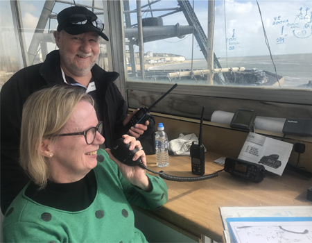 Icom UK Donate VHF Radio To Ramsgate Week Race Control