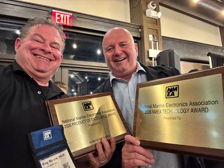 Icom’s IC-M510 EVO Retains Prestigious NMEA Award for Best VHF Radio