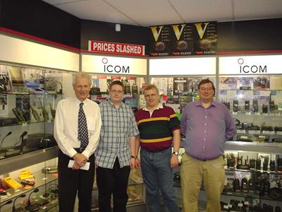 Rugby RATS choose Icom station from W&S after burglary