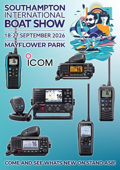 Join Icom UK At The Southampton Boat Show 2026!