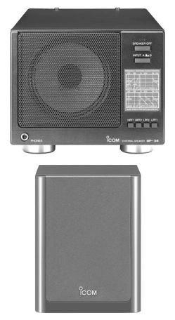 New SP-33 & SP-34 Base Station Speakers for the IC-7700 and IC-7800