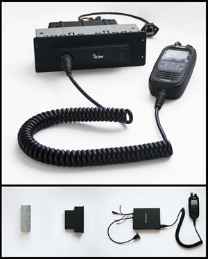 New Mounting Solution for Icom Satellite PTT and LTE/PoC Mobile Radios