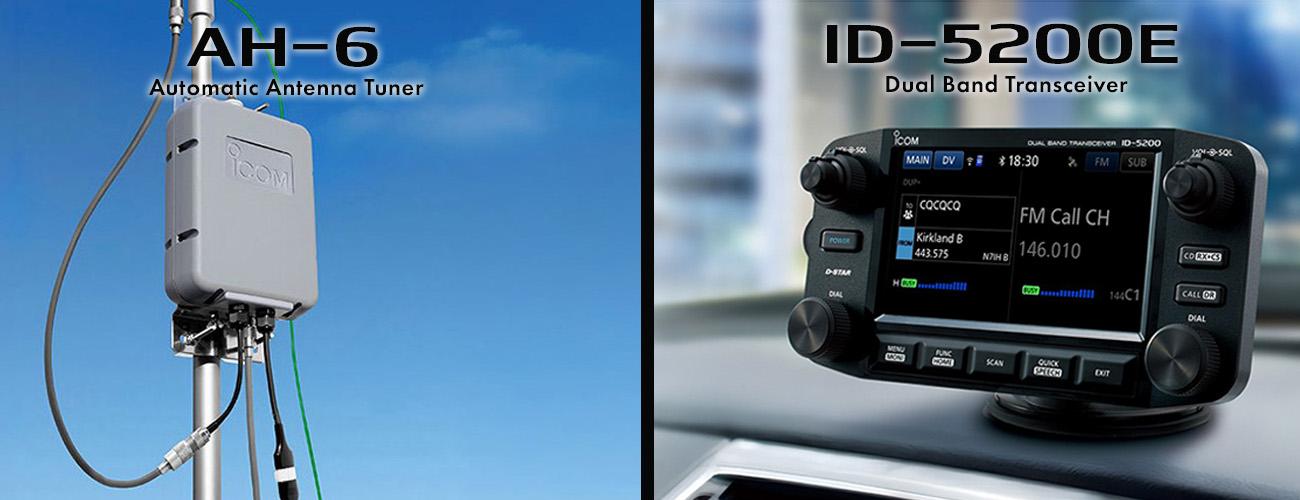 Icom Unveils New ID-5200 Mobile Transceiver and<br> AH-6 Tuner at Dayton Hamvention 2026