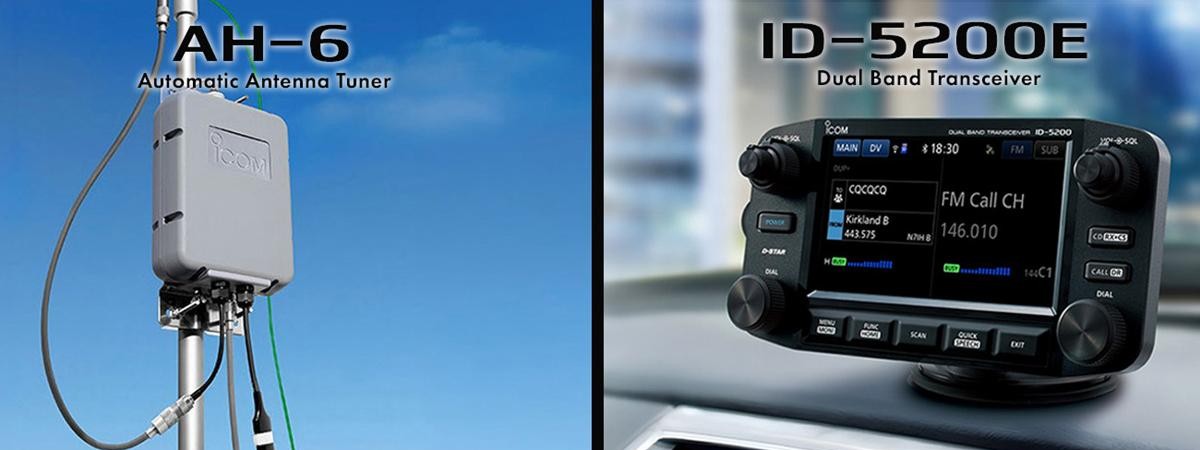 Icom Unveils New ID-5200 Mobile Transceiver and <br>AH-6 Tuner at Dayton Hamvention 2026