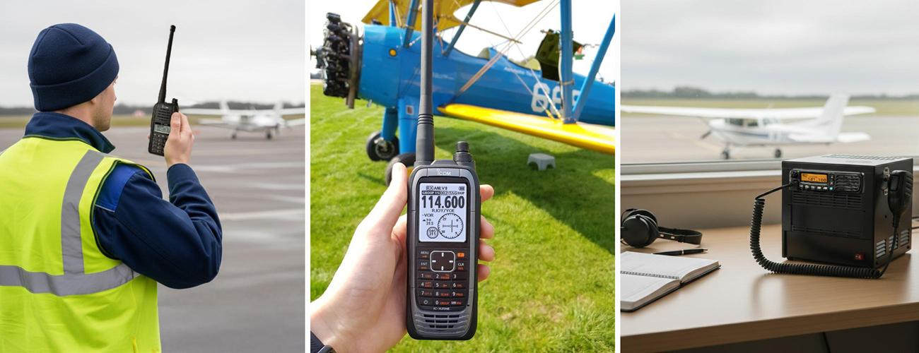 Icom Airband Radios:<br> The Professional Choice for Aviation Businesses