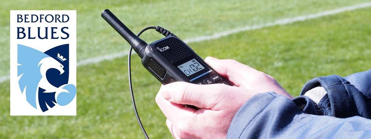 Bedford Blues - A Winning Matchday with Icom Radios