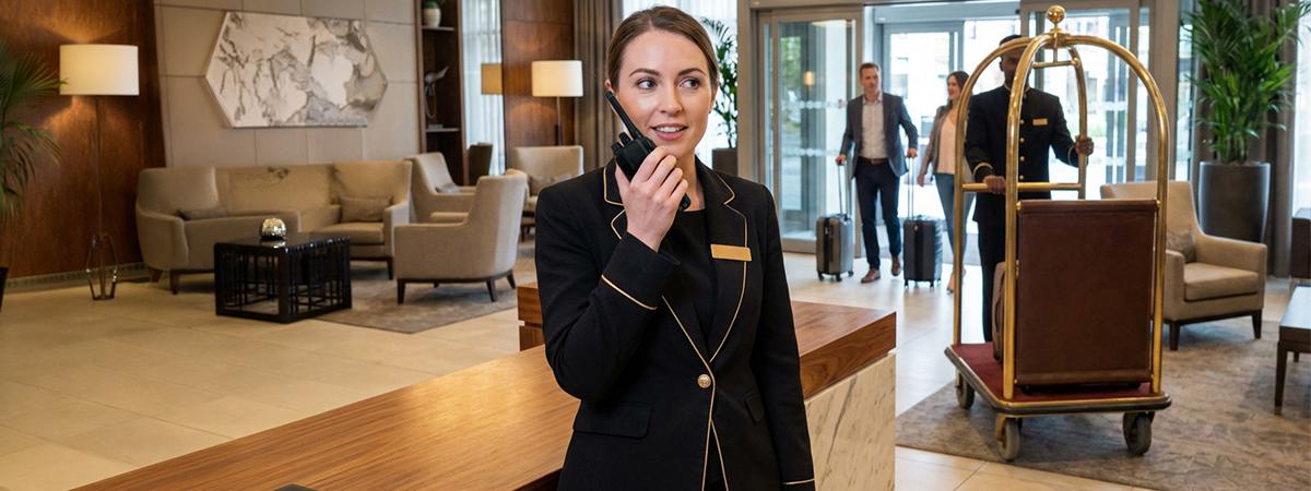 The Importance of Two-Way Radio Communication for Hotels
