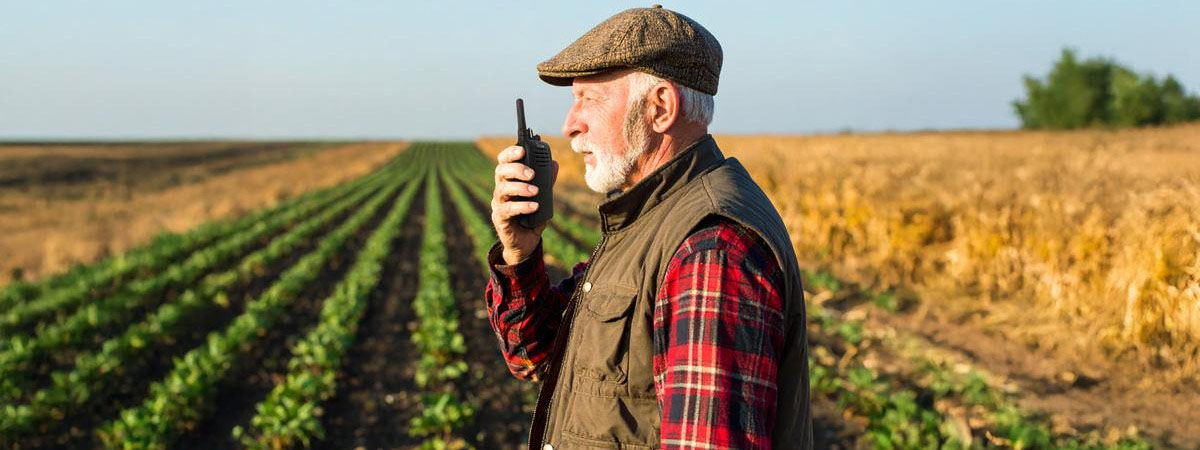 Efficient Countryside & Agricultural Operations -<br> How Icom Two-Way Radio Solutions Can Make a Difference