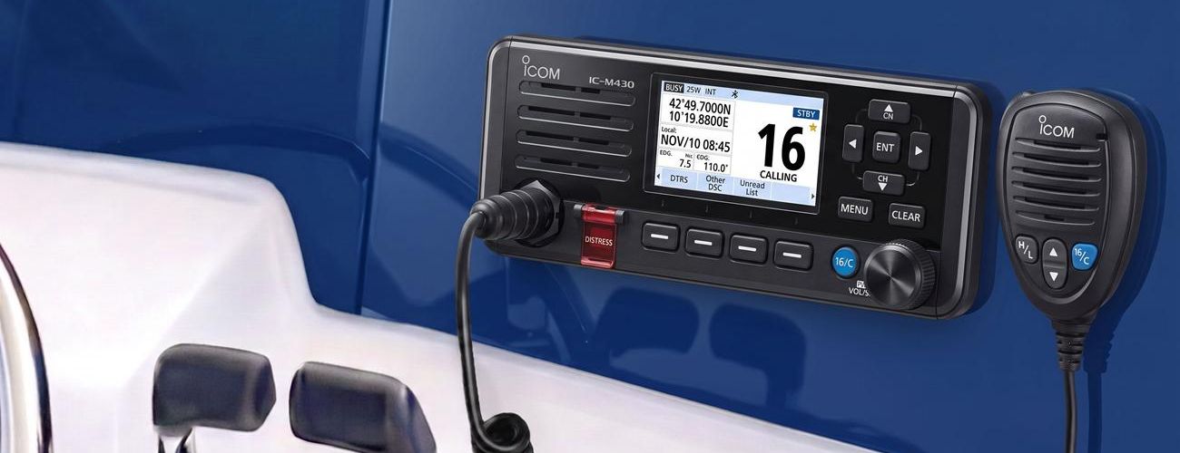 Big Radio Features in an Ultra Slim Package, Meet the New IC-M430, the World�s Most Compact Mid-tier Fixed Marine VHF Radio